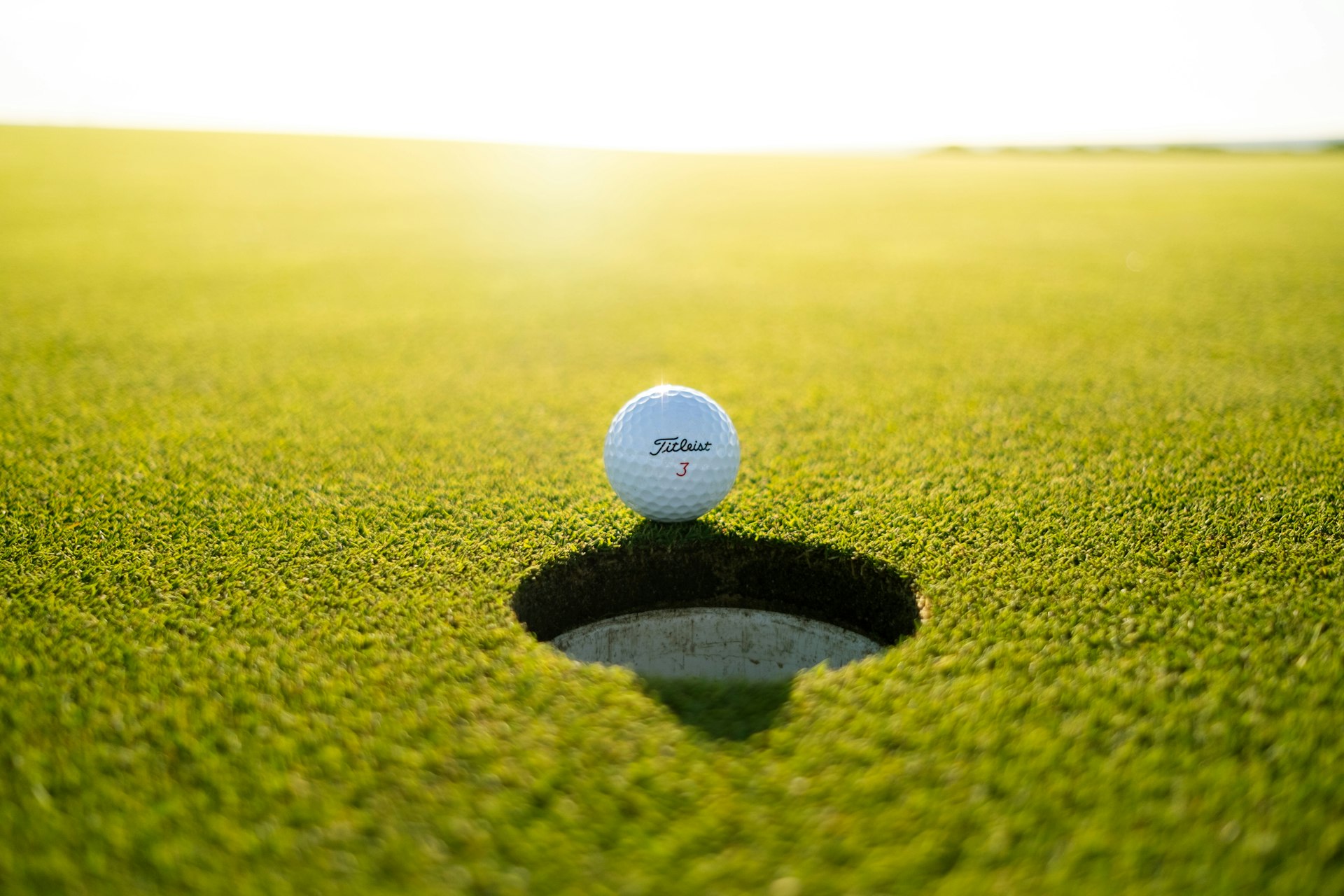 Country club golf course